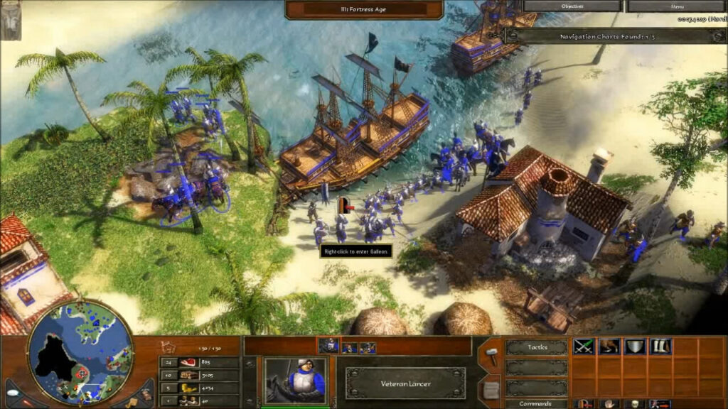 "Age of Empires 3" - Act I Ice - Mission 3: Pirates! (4 of 6)