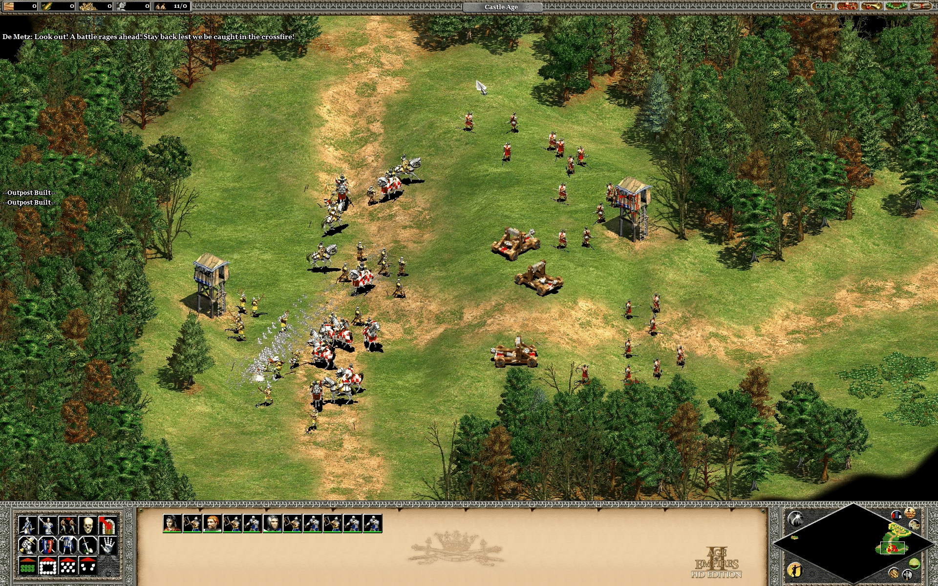 Age of Empires II: Age of Kings - Joan of Arc French Campaign - Mission 01 An Unlikely Messiah