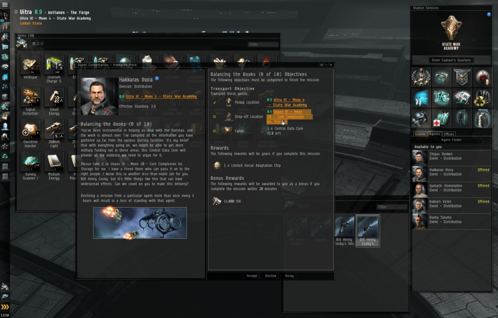 EVE Online - Business Career Arc: Balancing the Books (8 of 10)