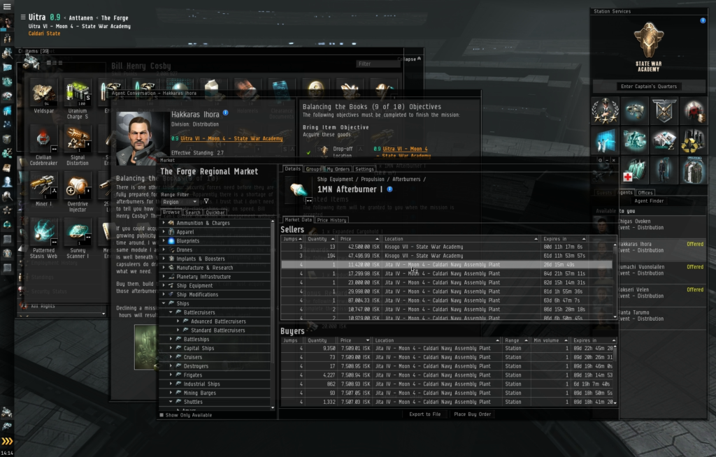 EVE Online - Business Career Arc: Balancing the Books (9 of 10)