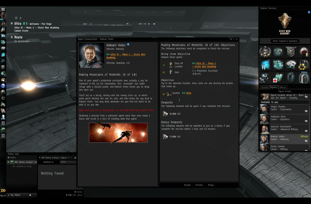 EVE Online - Industry Career Arc: Making Mountains of Molehills (9 of 10)