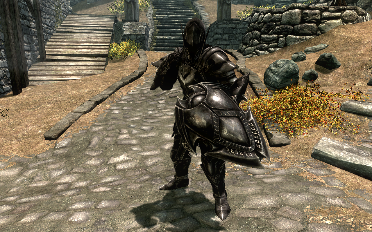 Ebony Armor Set - The Elder Scrolls V: Skyrim