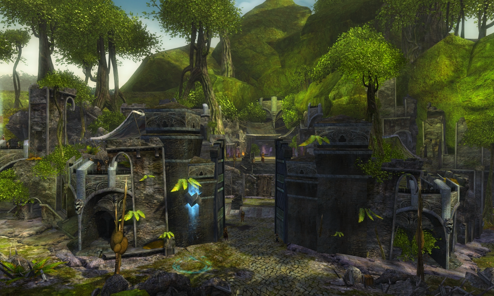 Guild Wars 2 - Vistas in Caledon Forest - 07 Trader's Green