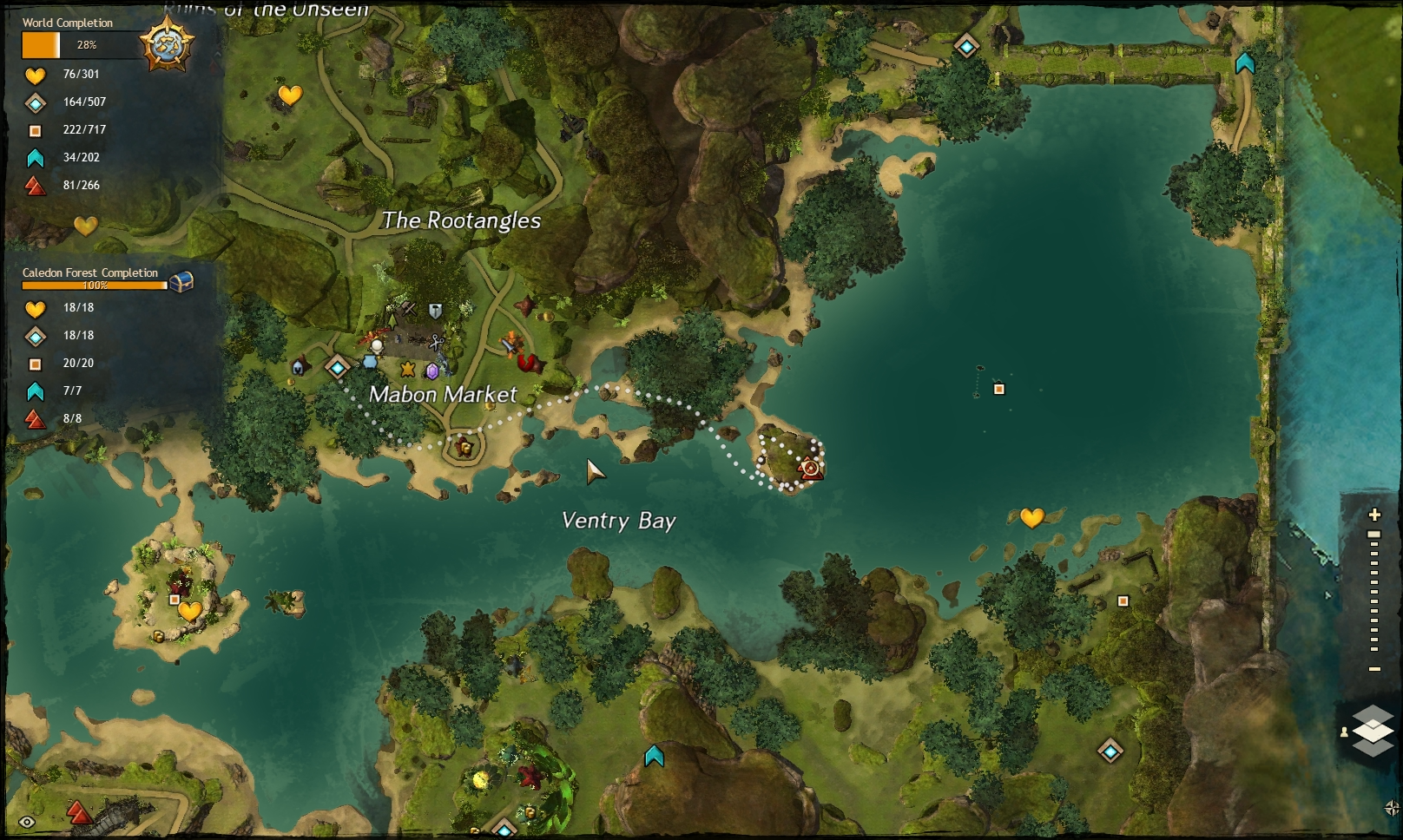 Guild Wars 2 - Vistas in Caledon Forest - 08 Ventry Bay