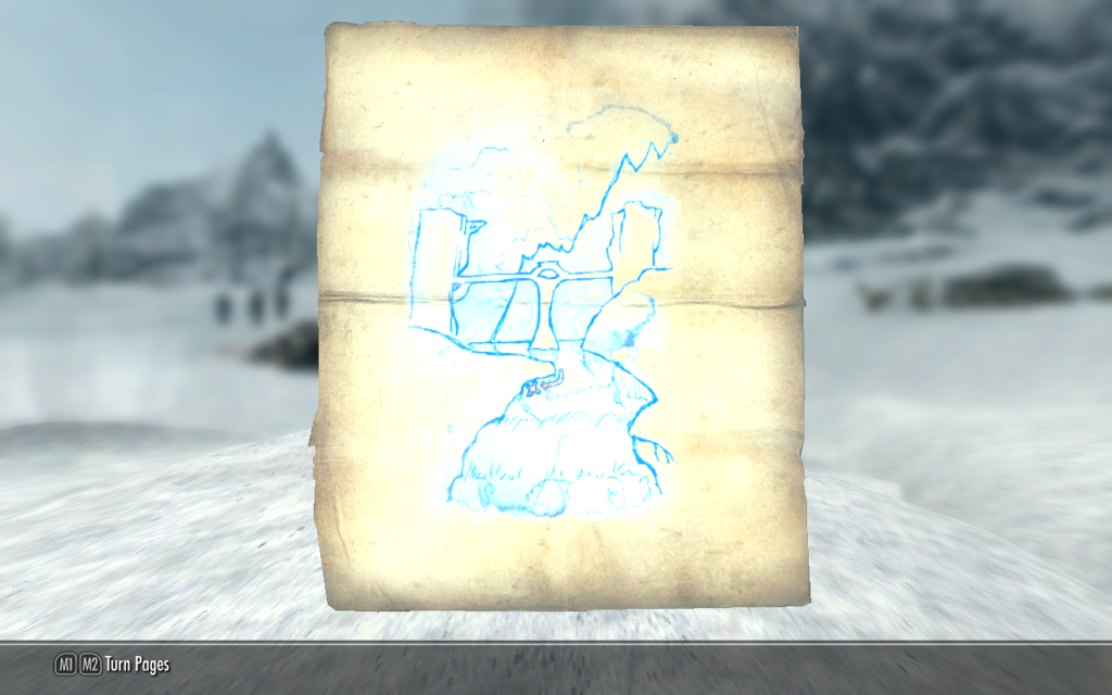 Treasure Map II Great Skyrim Treasure Hunt Guide "The Elder Scrolls