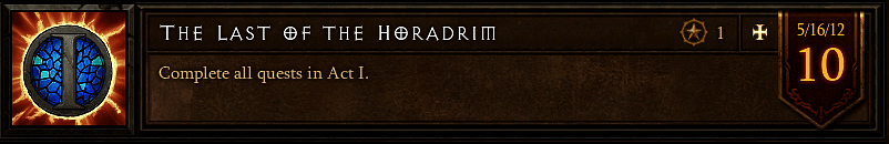 The Last of the Horadrim