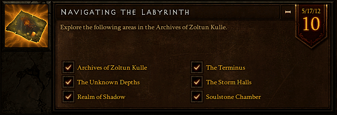 Navigating the Labyrinth Achievement