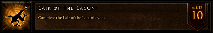 Lair of the Lacuni - Achievement