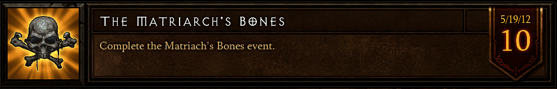 Matriarch's Bones Achievement